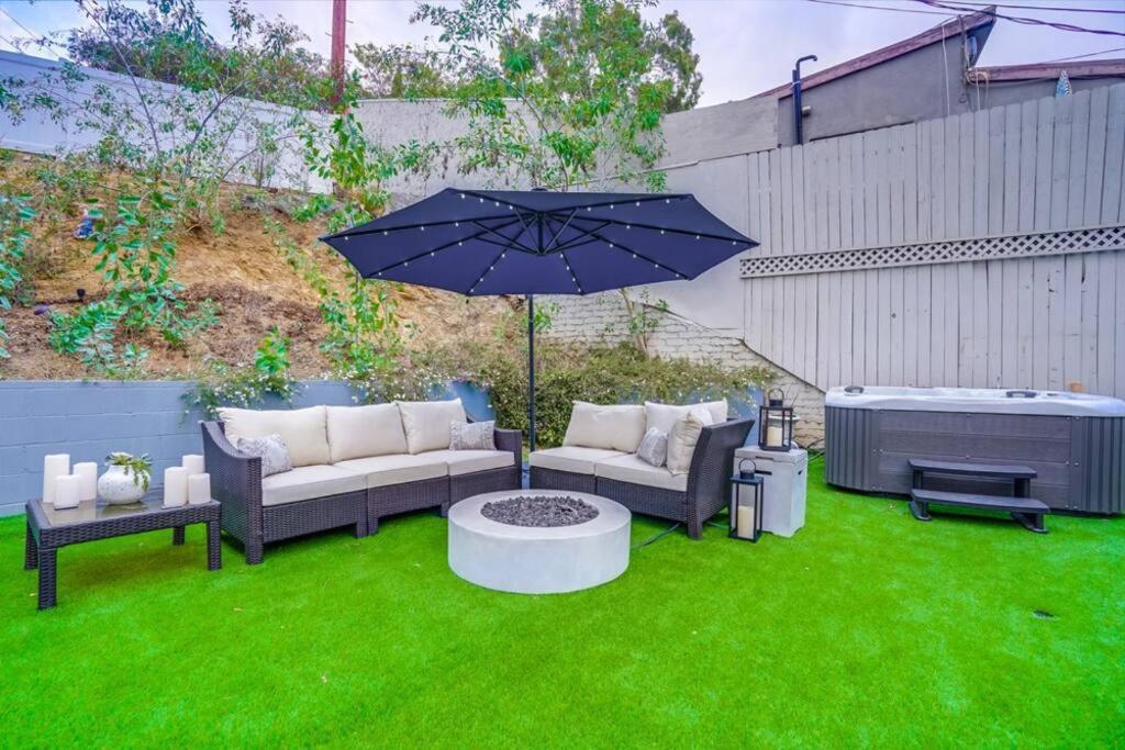 Hollywood Hills Retreat: Private Gym & Steam Ferienhaus *